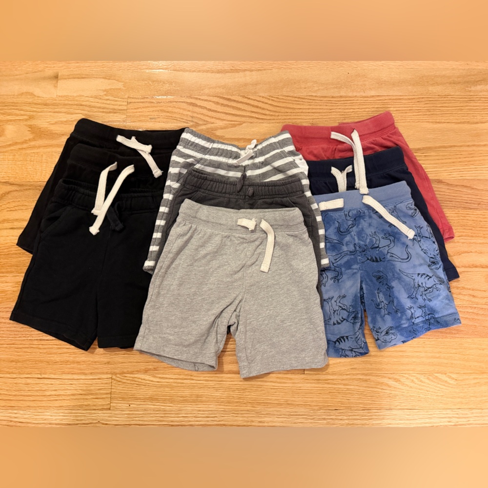 Set of 9 Boys' Casual Shorts